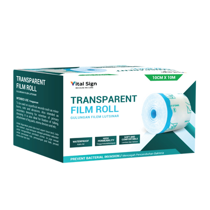 Vital Sign Transparent Film Roll