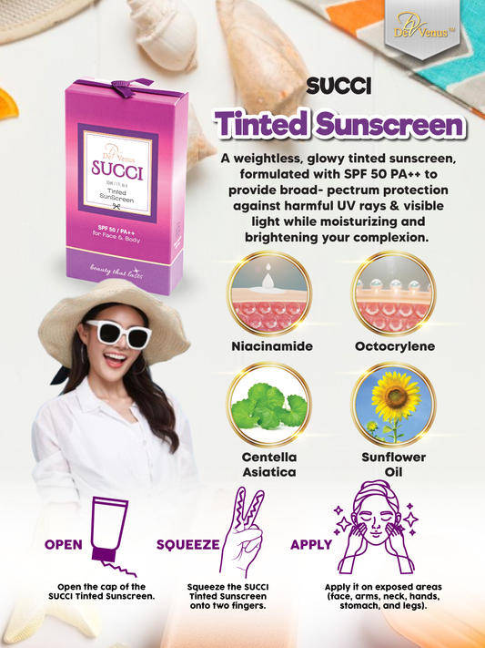 De Venus Succi Tinted SunScreen