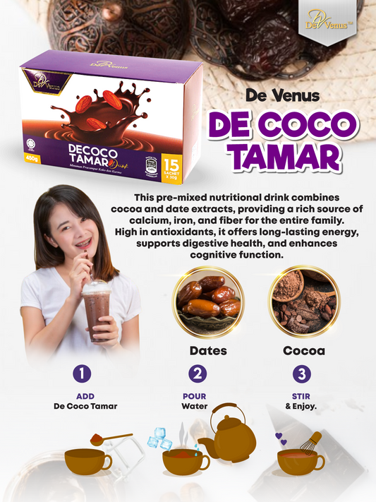 De Venus Decoco Tamar Drink 25gm X 15 sachets