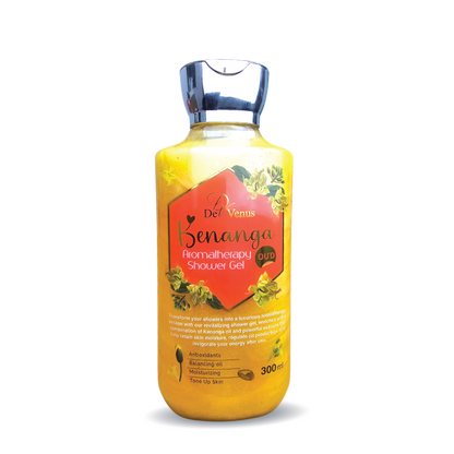 DE VENUS KENANGA OUD AROMATHERAPY SHOWER GEL 300ML