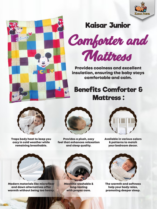 Kaisar Junior Baby Mattress Set Plus Comforter