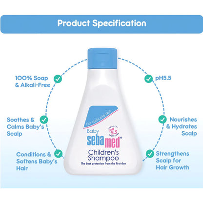 SEBAMED BABY CHILDREN SHAMPOO 150ML