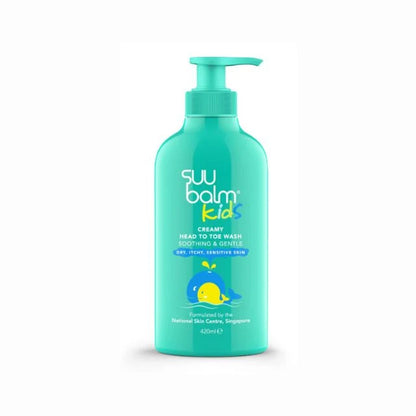 SUU BALM KIDS HEAD TO TOE WASH 420ML