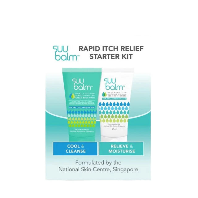 SUU BALM RAPID ITCH RELIEF STATER KIT 2X45ML ( ADULT )
