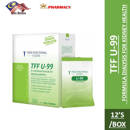 TFF U-99 25GX12 SACHETS FORMULA DIALYSIS /BOX ( EXP 12/2026 )