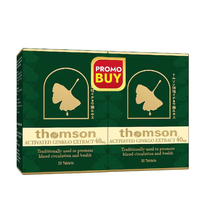 THOMSON ACTIVATED GINKGO EXTRACT 40MG 2X30TABLET