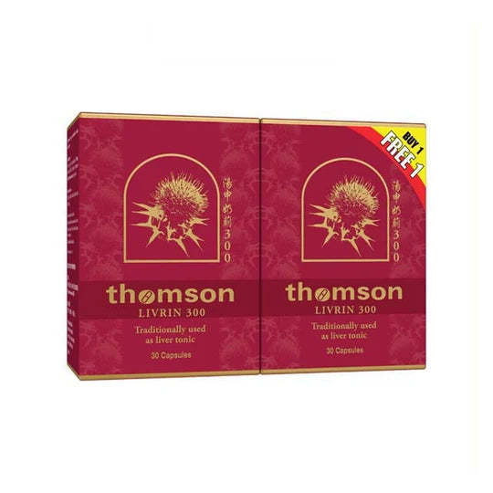 Thomson Livrin 300 30 + 30 Capsules Buy 1 Free 1