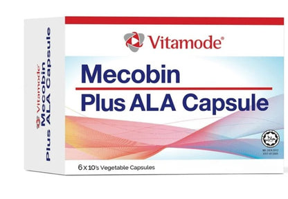 VITAMODE MECOBIN PLUS ALA 6X10 VEGETABLE CAPSULES