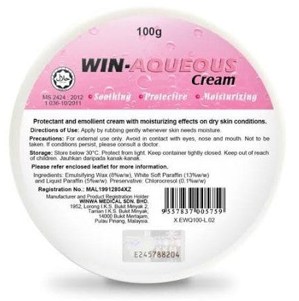 WIN-AQUEOUS CREAM 100G