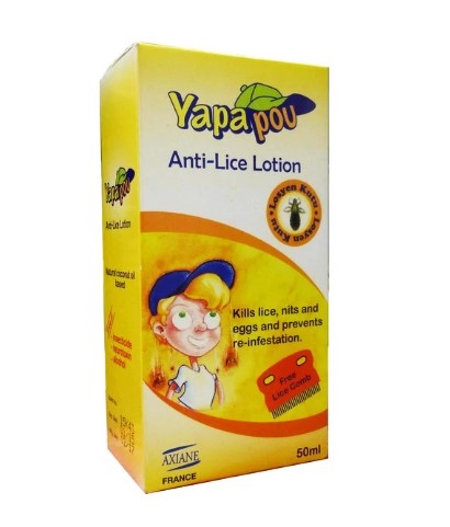 YAPAPOU ANTI-LICE LOTION FOC COMB 50ML