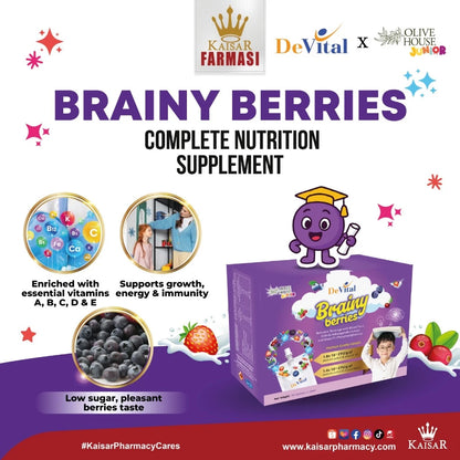 [TWIN PACK DEALS] 2X DEVITAL Brainy Berries + FREE RM5 Voucher!