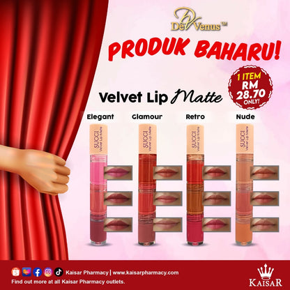 De Venus Succi Velvet Lipmatte