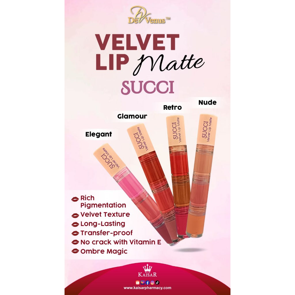 De Venus Succi Velvet Lipmatte