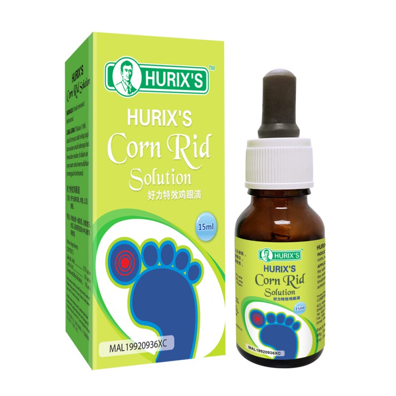 Hurix's Corn Rid Solution 15ml