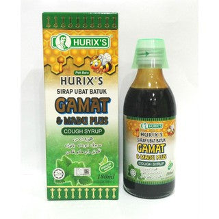 Hurix's Sirap Ubat Batuk Gamat & Madu Plus 180ml