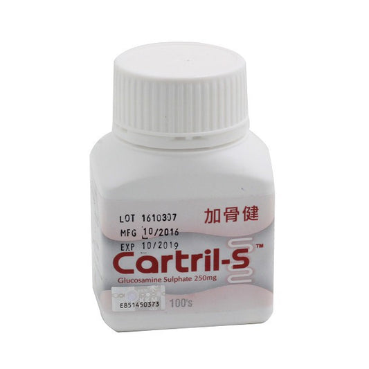 Cartril-S Glucosamine Sulphate 250mg 100s