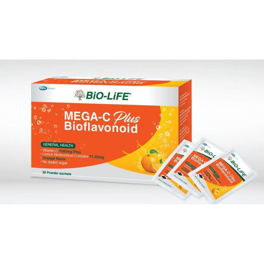 Bio-Life Mega-C Plus Bioflavonoid 30s/Box