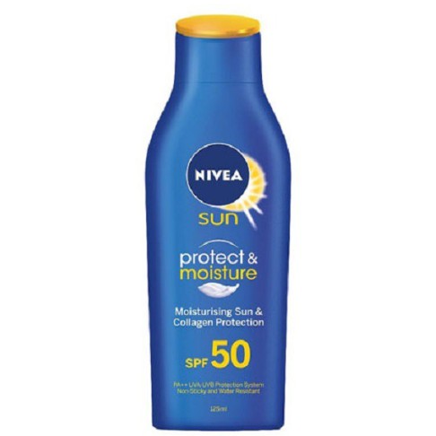 Nivea Sun Protect & Moisture SPF 50++ 125ml