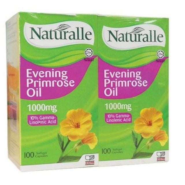 Naturalle Evening Primrose Oil 1000mg 100s Softgel X 2