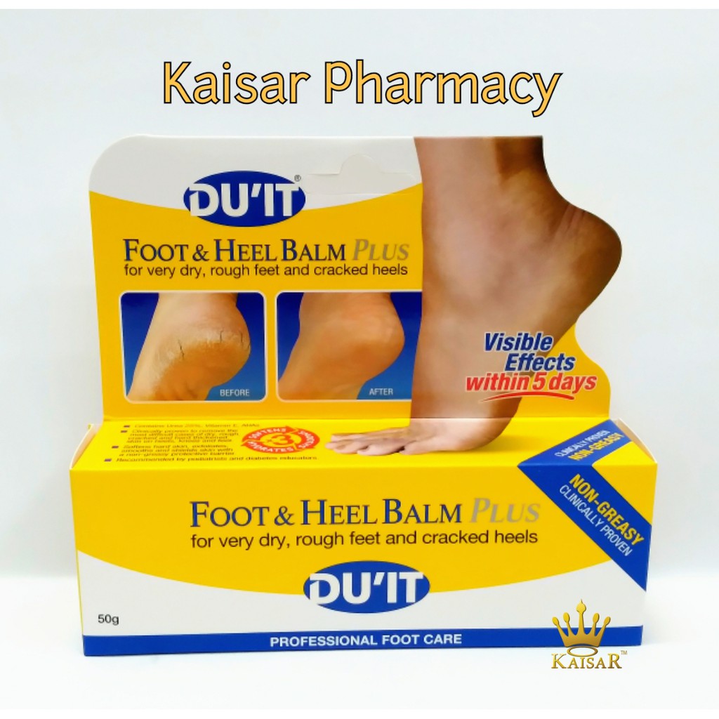 Du'It Foot & Heel Balm Plus 50gm