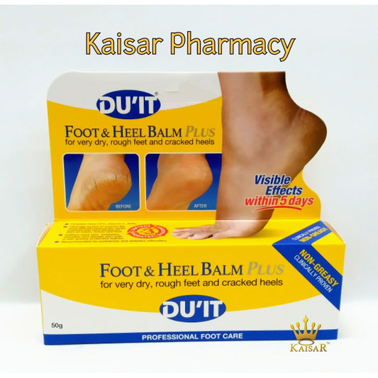 Du'It Foot & Heel Balm Plus 50gm