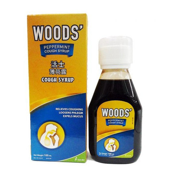 Woods' Peppermint Cough Syrup Adult 100ml