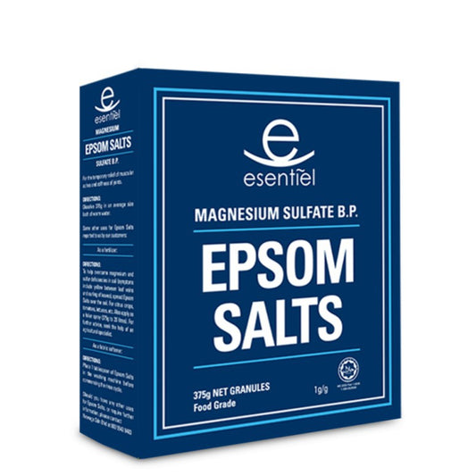 Esentiel Magnesium Sulfate B.P. Epsom Salts 375gm