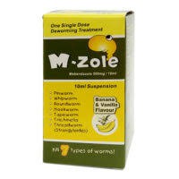 Ubat Cacing M-Zole Mebendazol Suspension 10ml