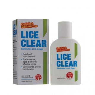 Pesticide & Malathion Free Lice Clear 70ml