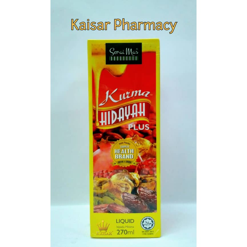 Serai Mas Kurma Hidayah Plus 270ml