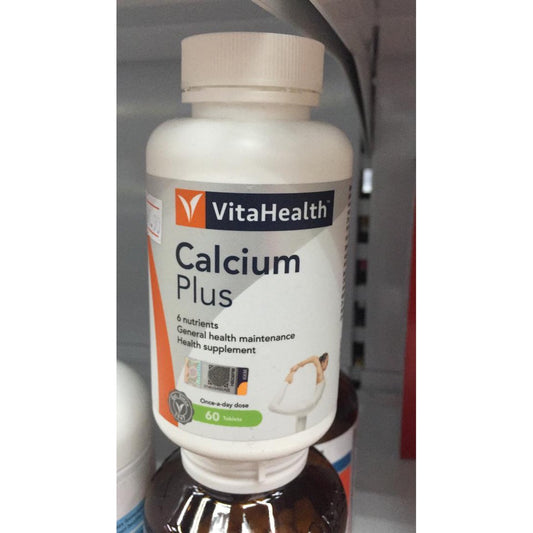 Vitahealth Calcium Plus 60s