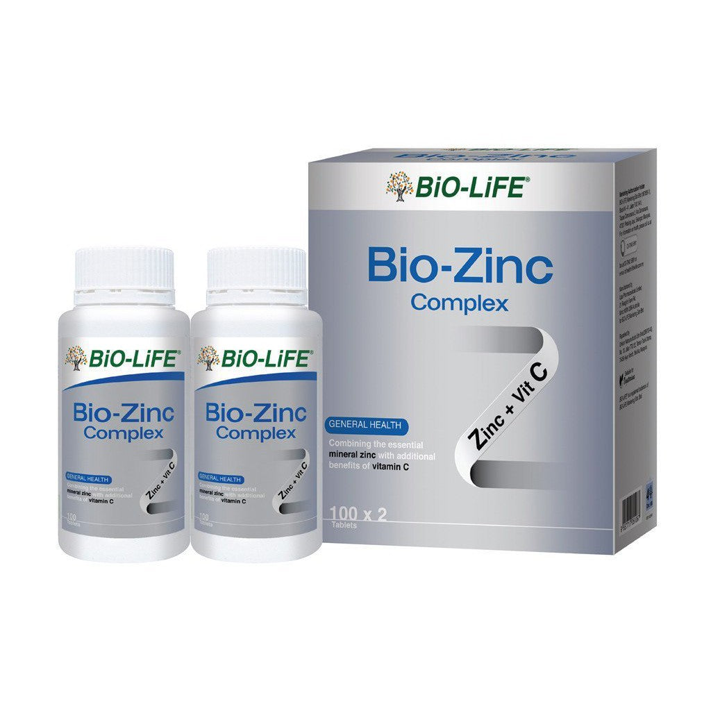 Bio-Life Bio-Zinc Complex 2 X 100s