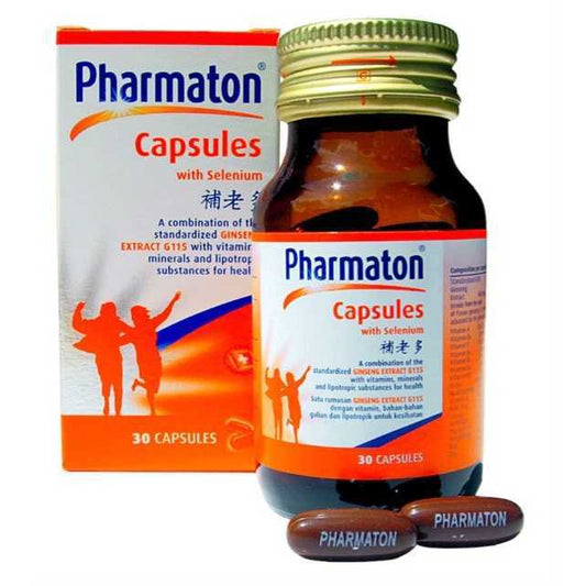 Pharmaton Capsules With Selenium 30 Capsules