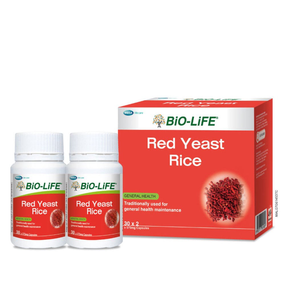 Bio-Life Red Yeast Rice 575mg – Kaisar Pharmacy