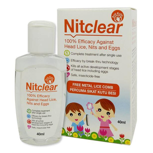 Nitclear Lice Shampoo 40ml