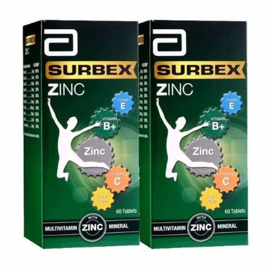 Surbex Zinc B-Plus 60s x 2