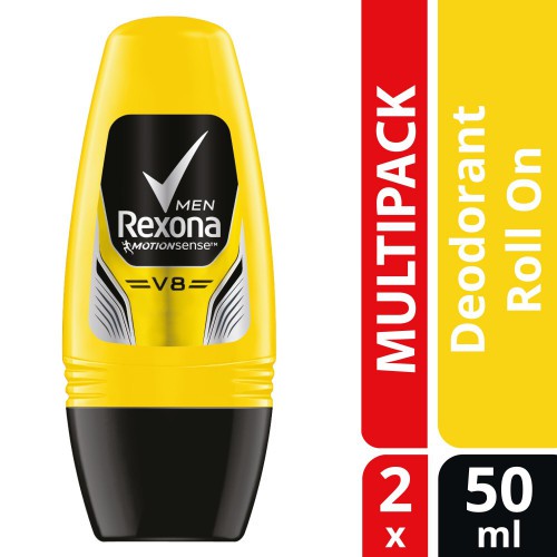 Rexona Men V8 Roll On 2 X 50ml