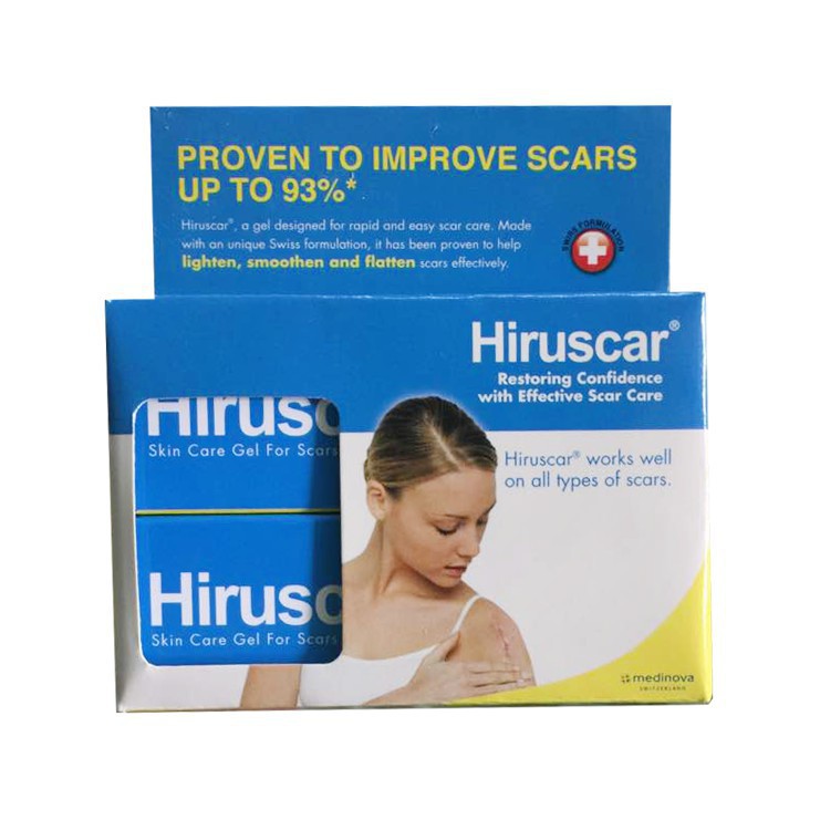 Hiruscar Gel Skin Care For Scars 5gm X 2