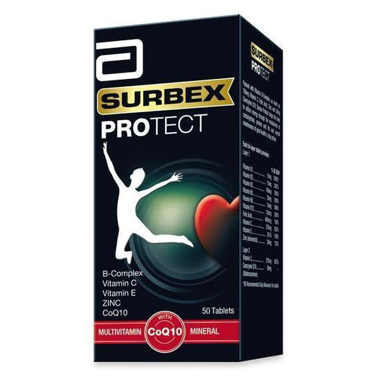 Surbex Protect Multivitamin Coq10 Wth Mineral 50s