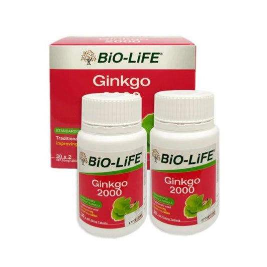 Bio-Life Ginkgo 2000 2 X 30s