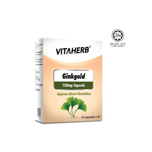 Vitaherb Ginkgold 120mg/strip