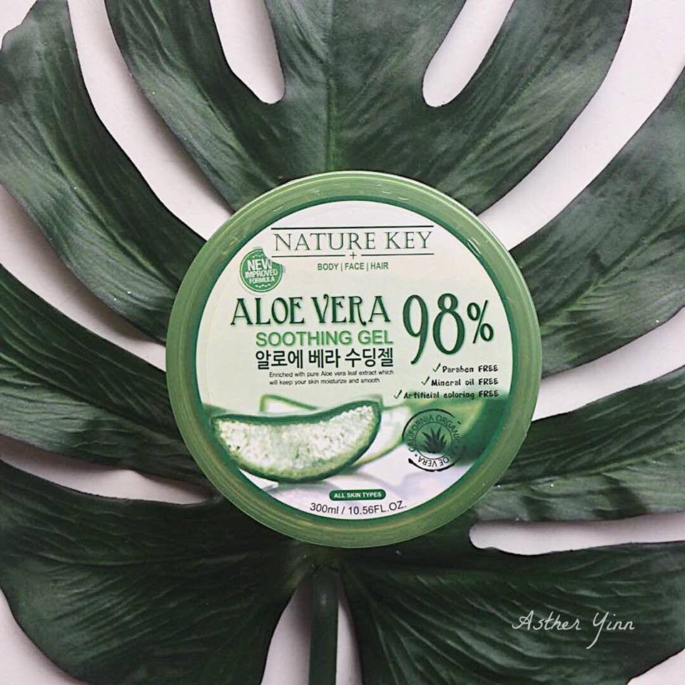 Nature Key Aloe Vera Soothing Gel 98% 300ml