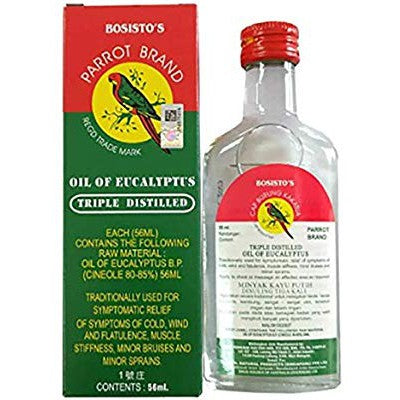 Bosisto's Parrot Brand Oil Of Eucalyptus