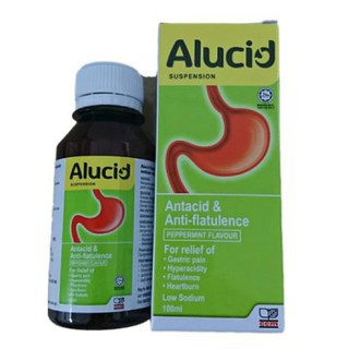 Alucid Suspension Antacid & Anti-Flatulence 100ml