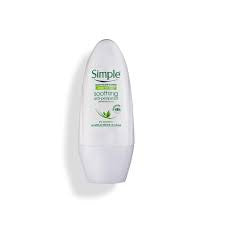 Simple Soothing Anti-Perpirant Roll On 50ml