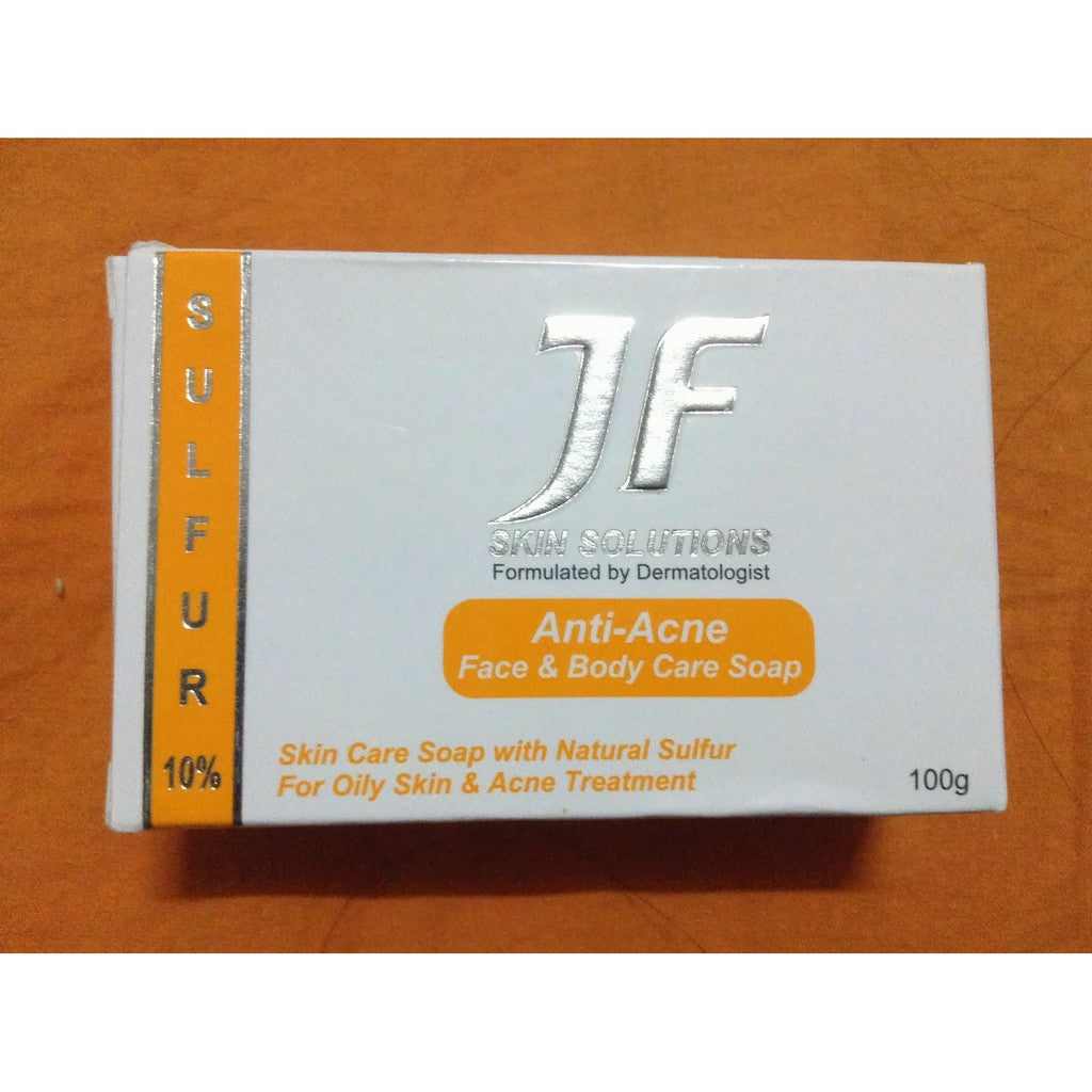 JF Skin Solutions Anti-Acne Sulfur 10% Soap 100gm