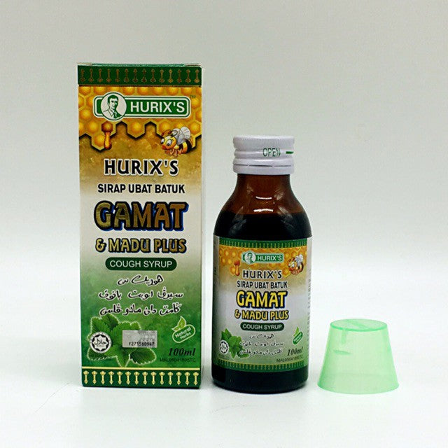 Hurix's Sirap Ubat Batuk Gamat & Madu Plus 100ml