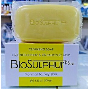 Biosulphur Plus Cleansing Soap 100gm