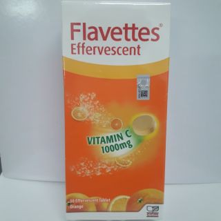 Flavettes Effervescent Vitamin C 1000mg 30s