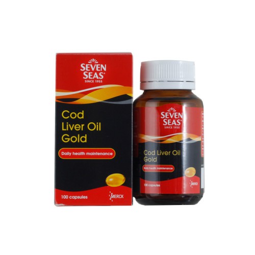 Seven Seas Cod Liver Oil Gold 100s